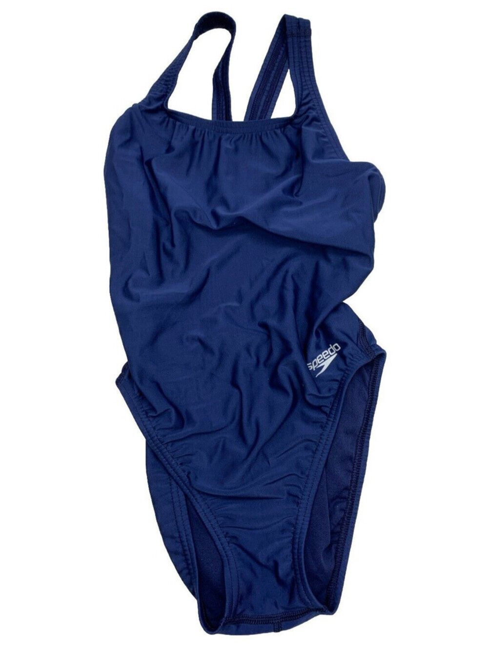 Speedo 252842 Prolt Super Solid Speedo Navy One Piece Swimsuit Size 30 Swimwear